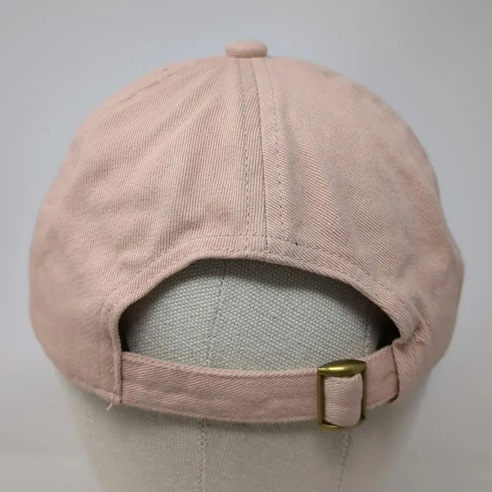 David and Young Baseball Cap Pink One Size MAMA Tonal Embroidery Slideback Hat